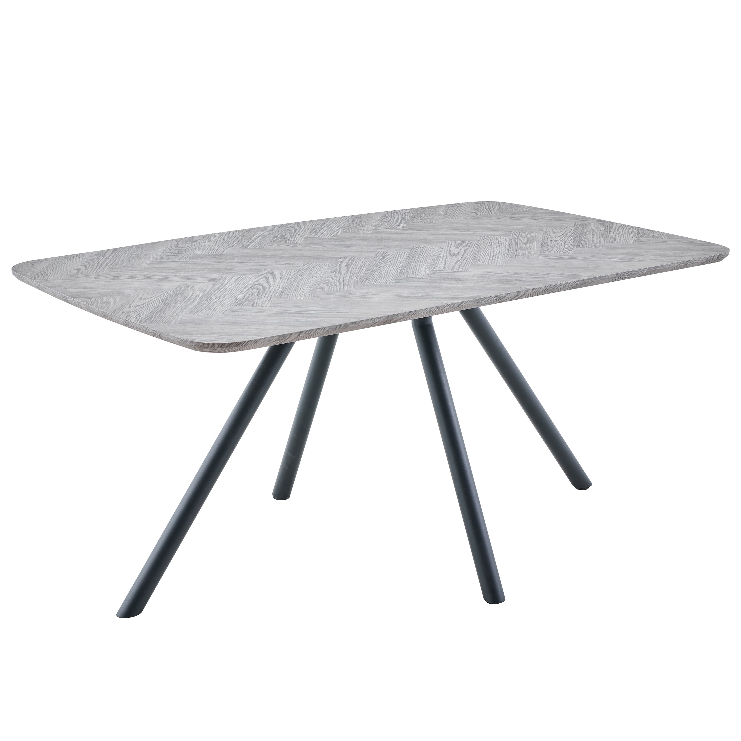 Symphony 160cm Dining Set - Biscuit Dining Chairs