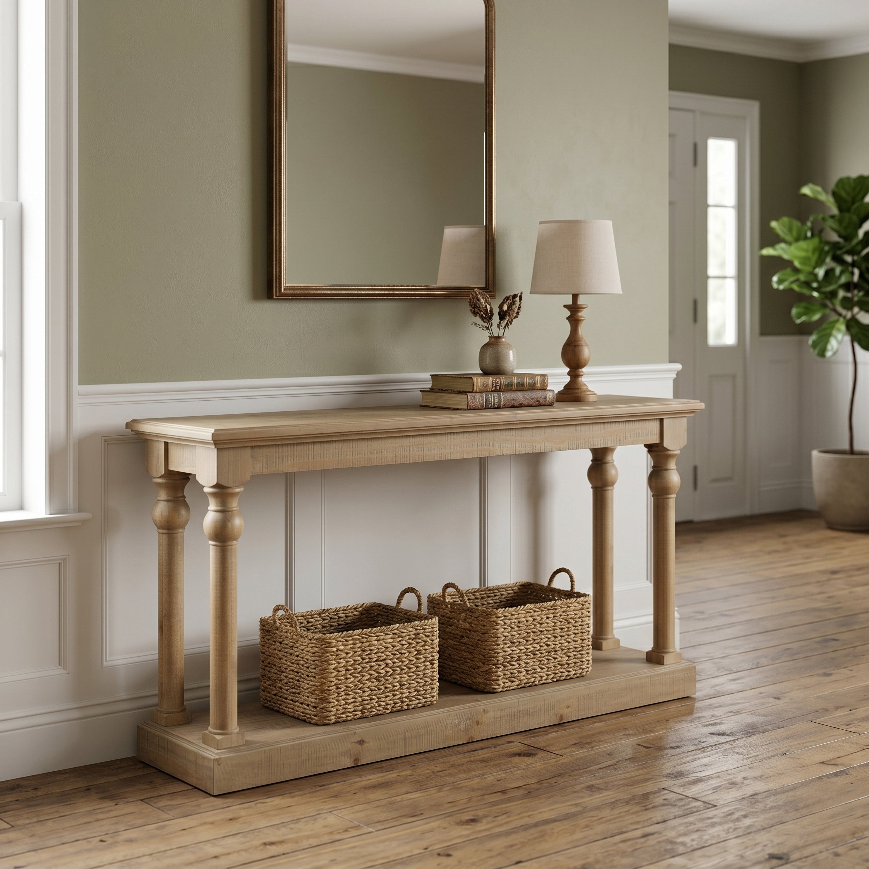 Chateau Rustic 160 cm Console Table