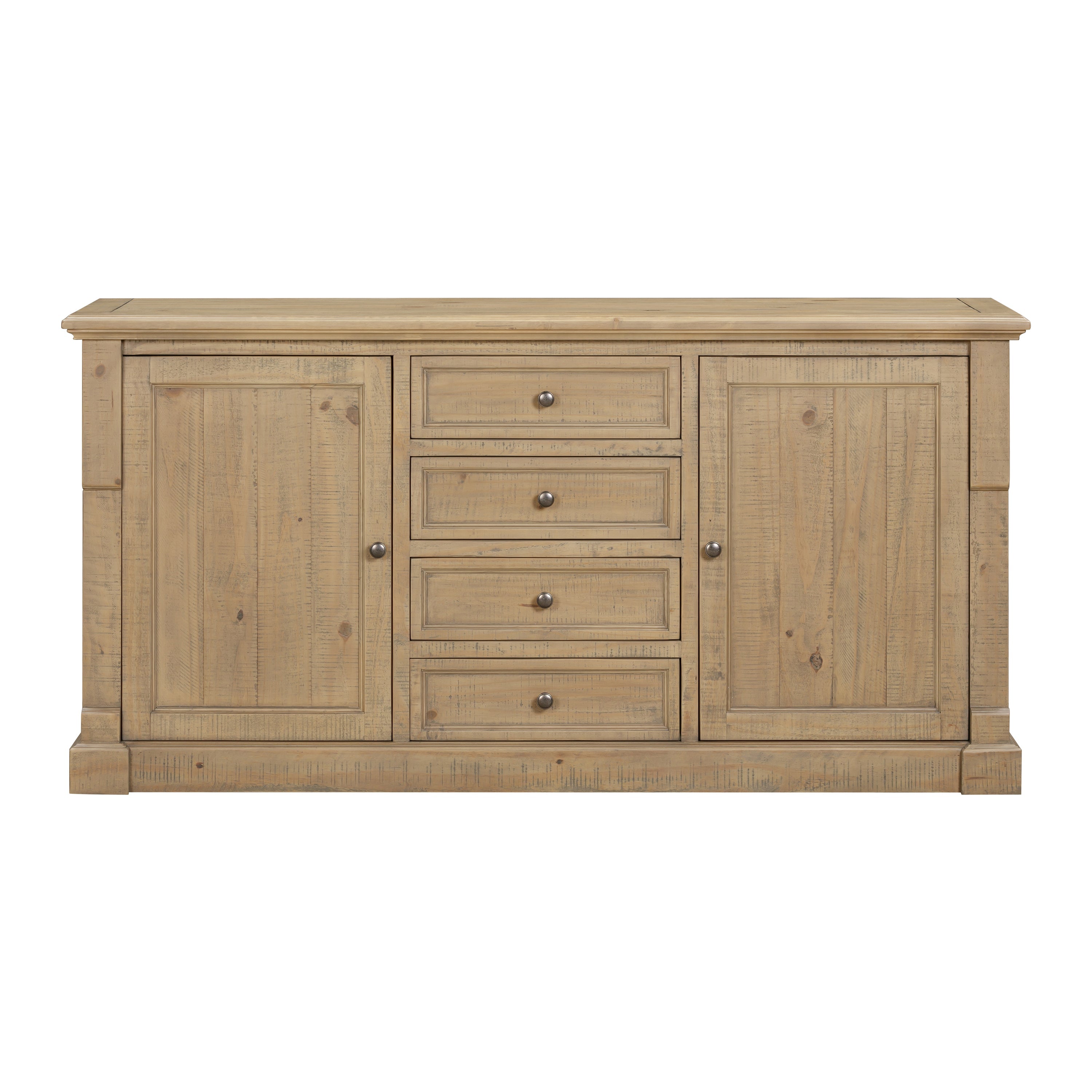 Chateau Rustic 2 Door 4 Drawer Sideboard