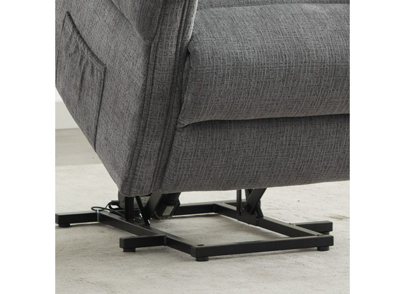 Balmoal Grey Lift & Rise Chair - lift - detail