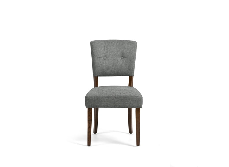 Oakridge Grey Fabric Chair - front