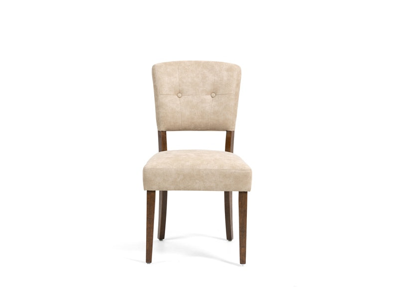 Oakridge Beige Bison Chair - front