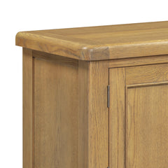 Dorchester Oak Large TV Unit with 2 drawers
