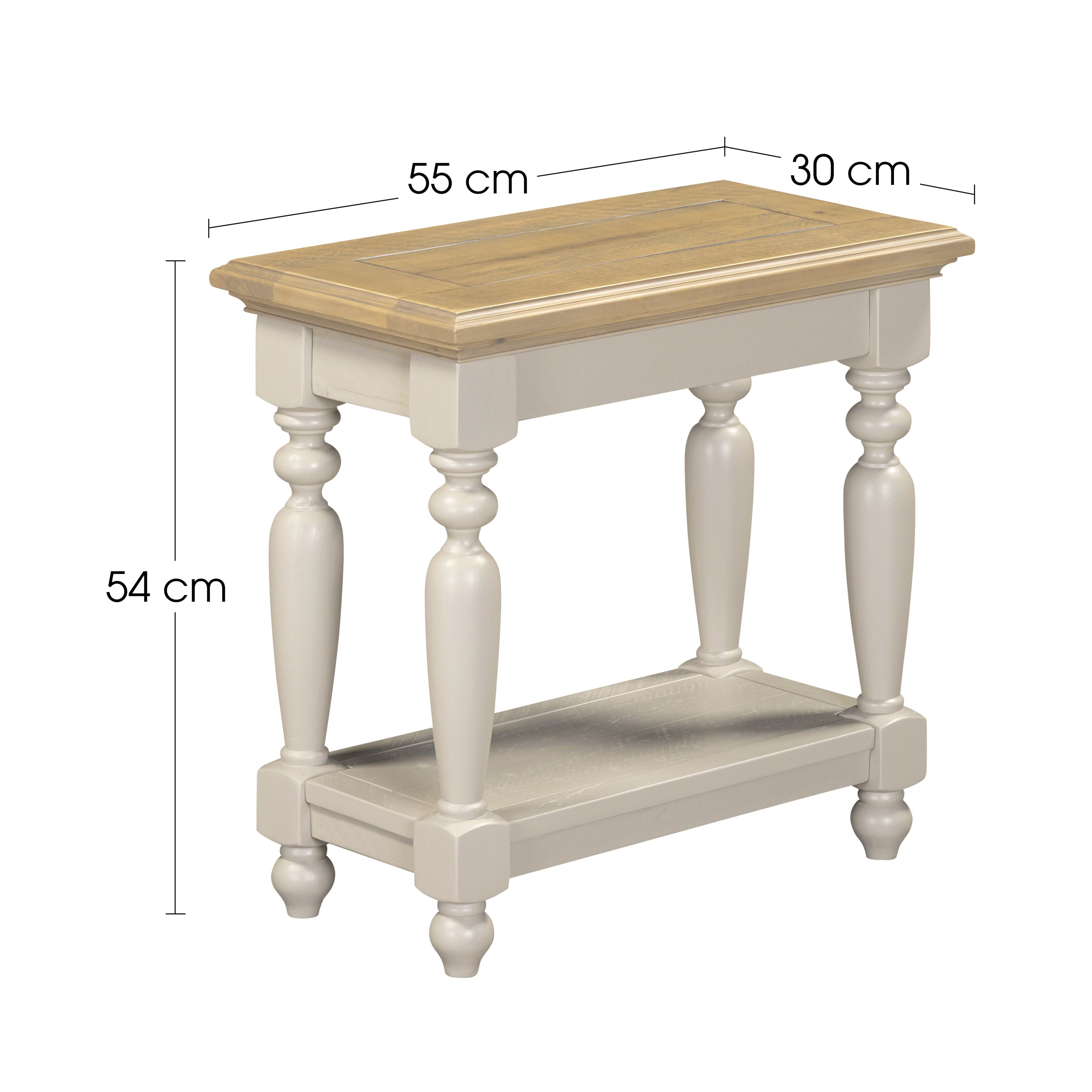 Chateau Painted Sofa Side Table