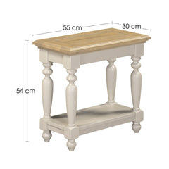 Chateau Painted Sofa Side Table