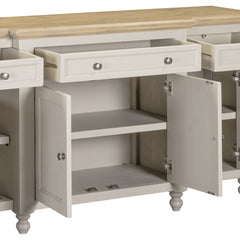 Chateau Painted 4 Door 3 Drawer Sideboard