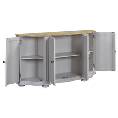 Toulouse 4 Door Curved Sideboard