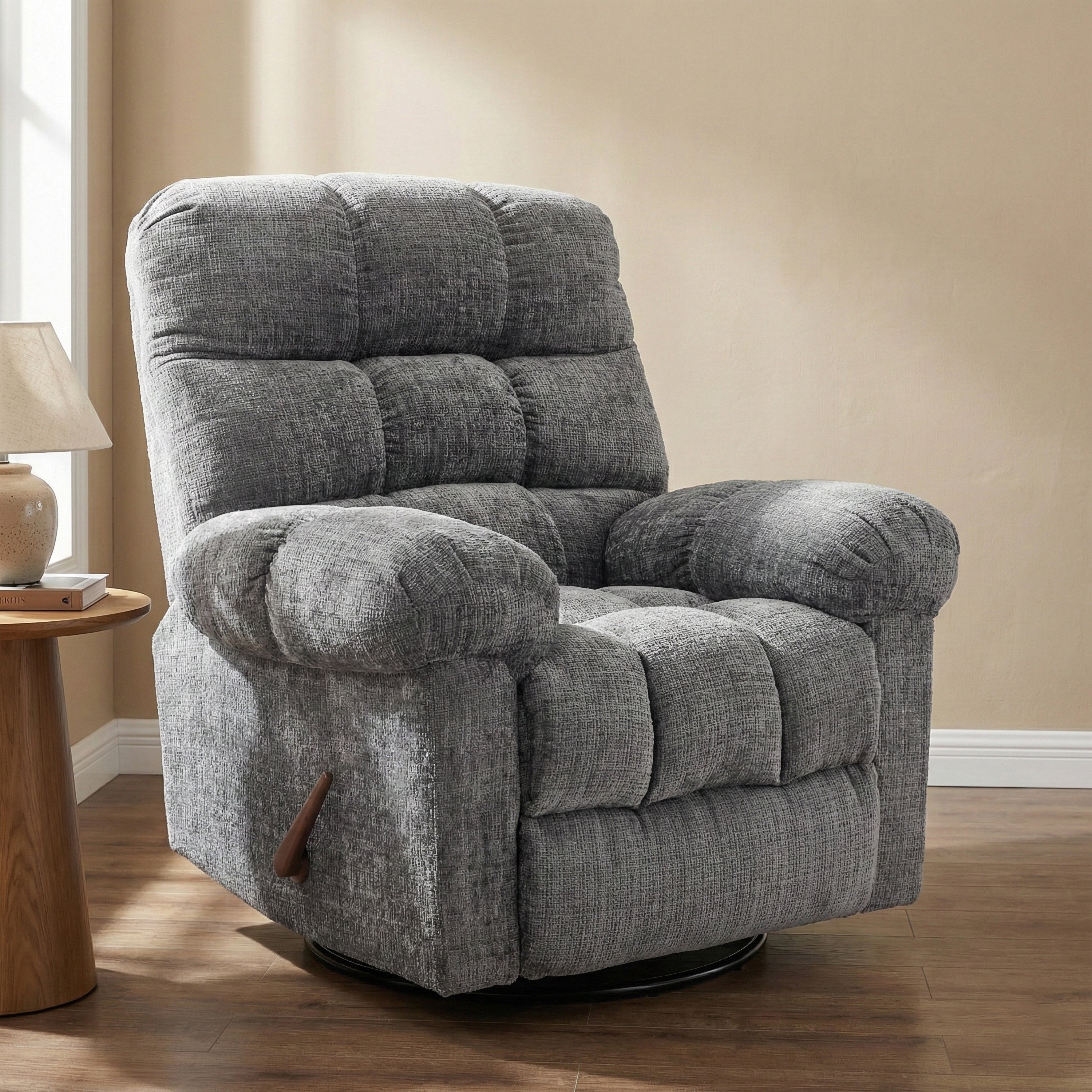 Cloud Swivel Chair Graphite