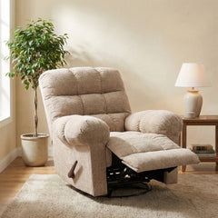 Cloud Swivel Chair Beige