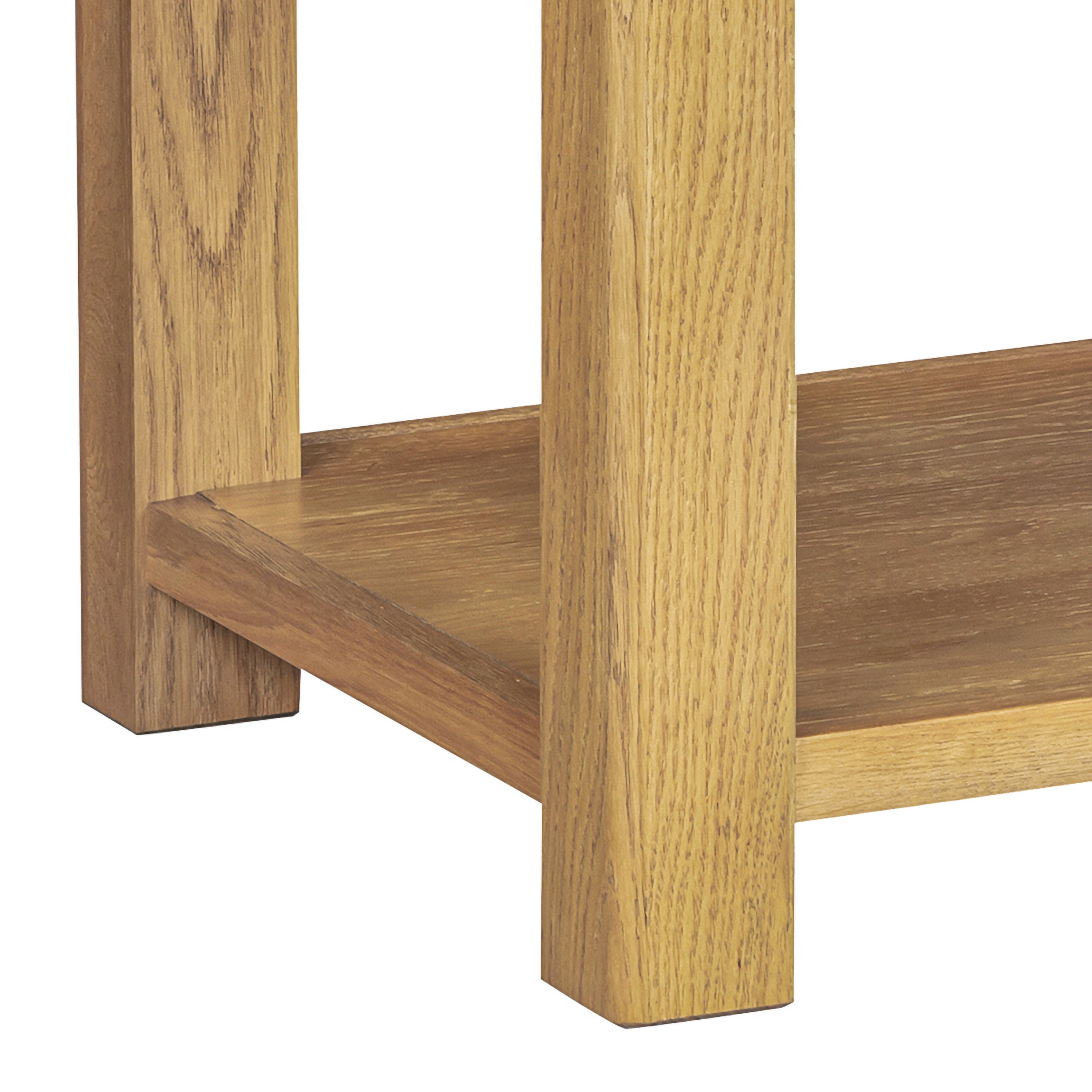 Dorchester Oak Coffee Table with shelf