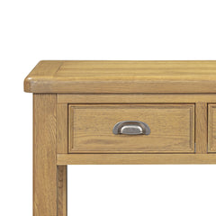 Dorchester Oak 2 Drawer console