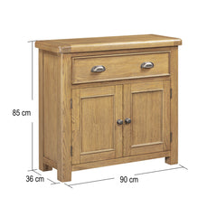 Dorchester Oak Mini Sideboard