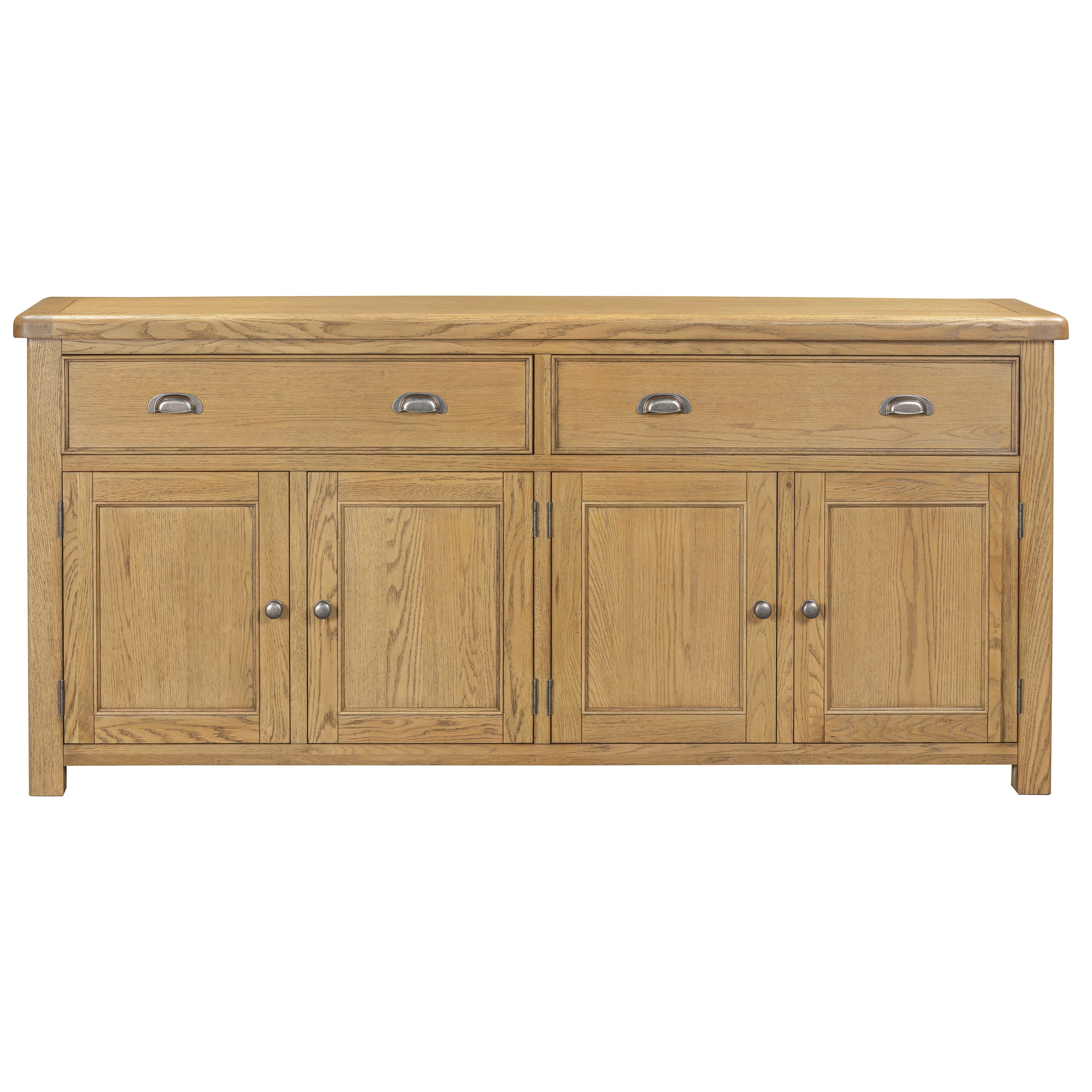 Dorchester Oak 4 Door Sideboard