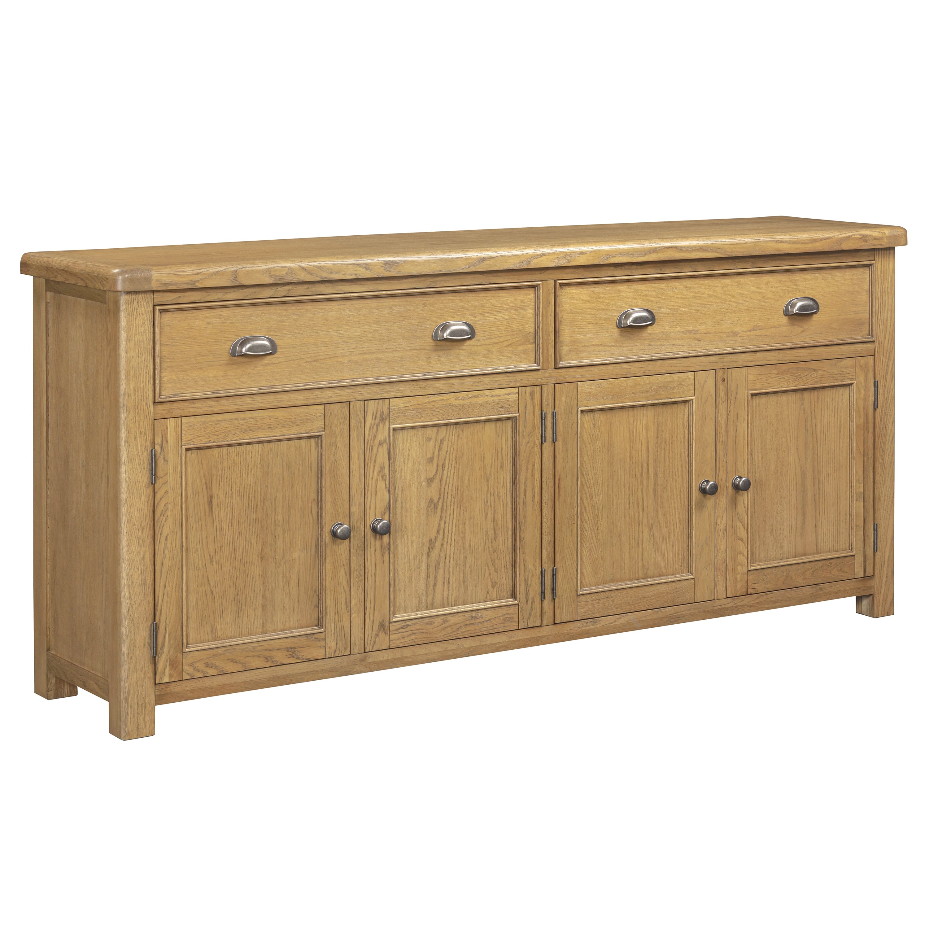 Dorchester Oak 4 Door Sideboard