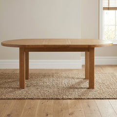 Dorchester Oak 160-200 Oval Extension Table