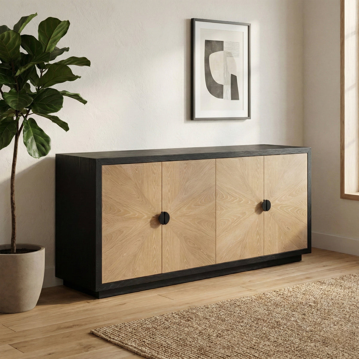 Marseille Sideboard 4 Door