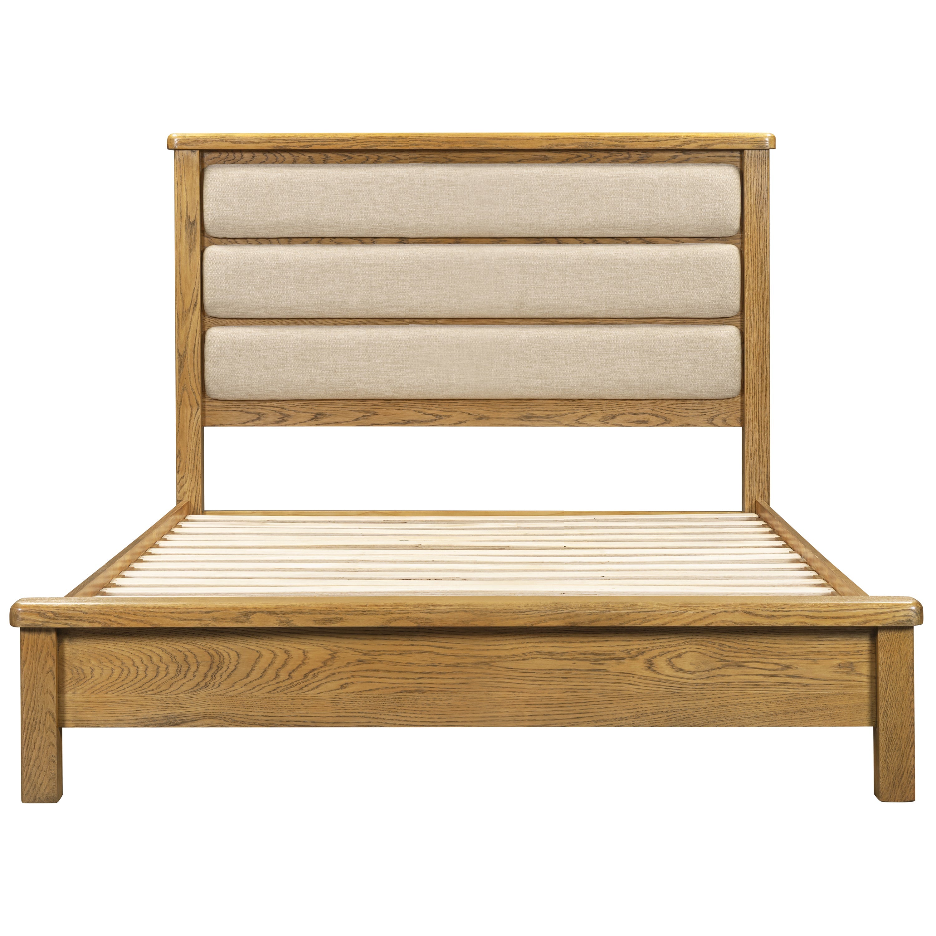 Dorchester Oak 4 ft6 Low End Bed