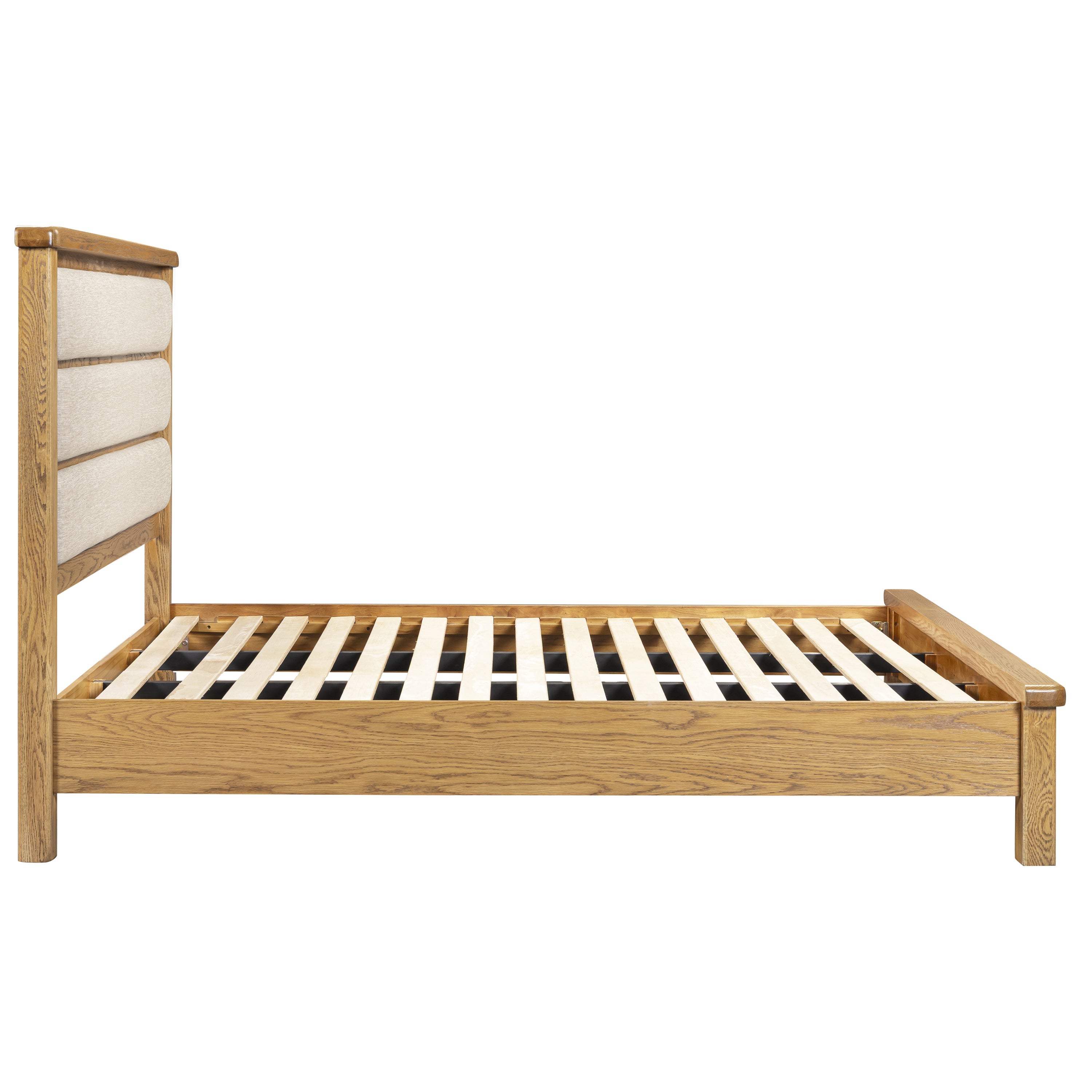 Dorchester Oak 4 ft6 Low End Bed