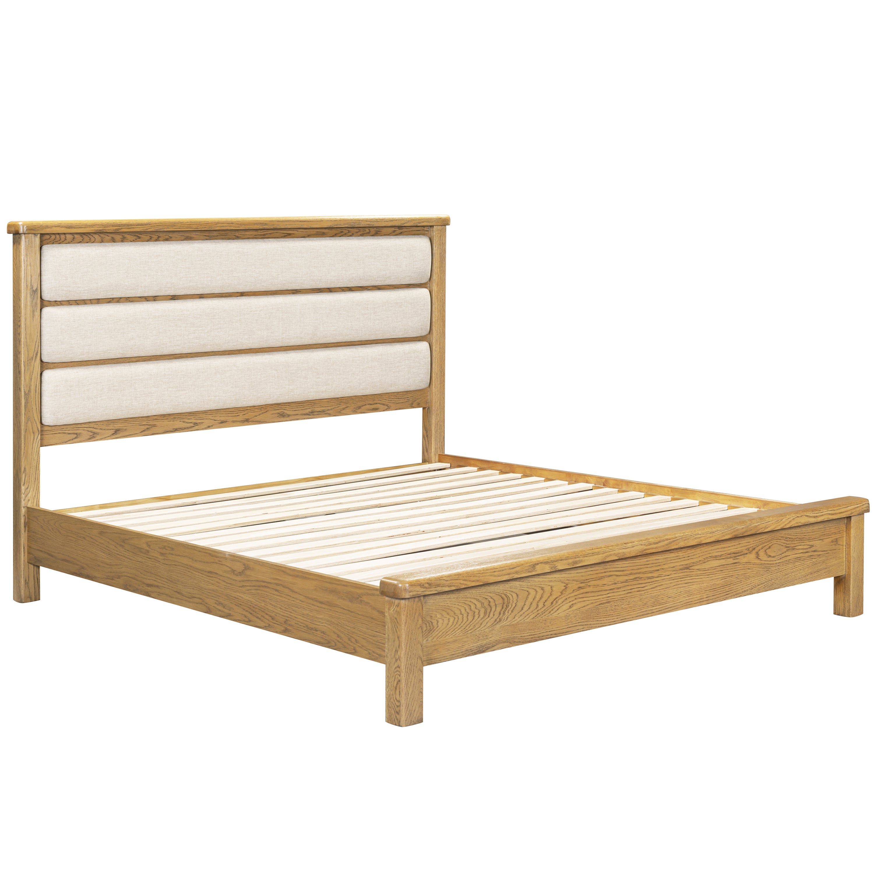 Dorchester Oak 6 ft Low End Bed