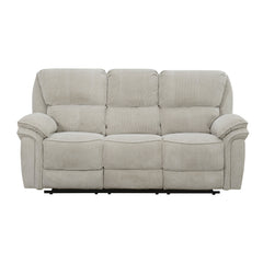 Westbury 3 Seater Manual Recliner Beige