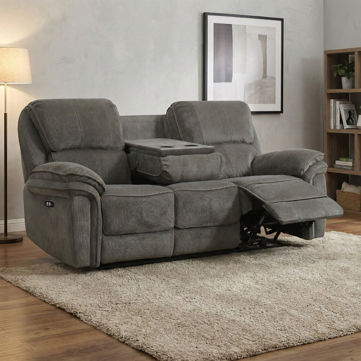 Westbury 3 Seater Electric Recliner Stone