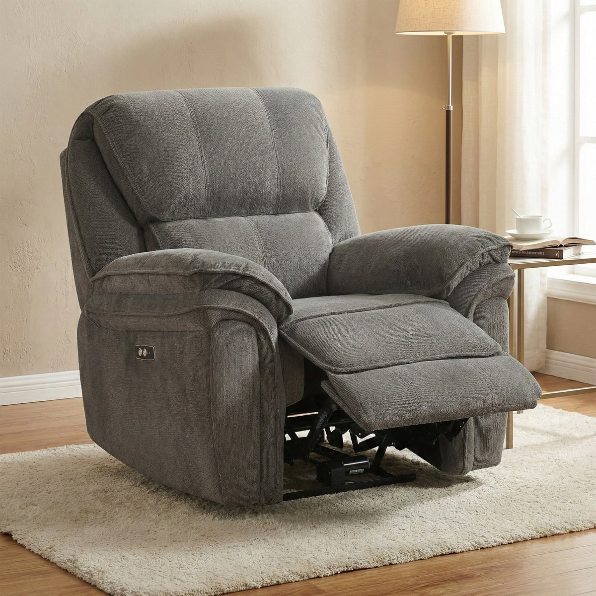 Westbury Chair Electric Recliner Stone