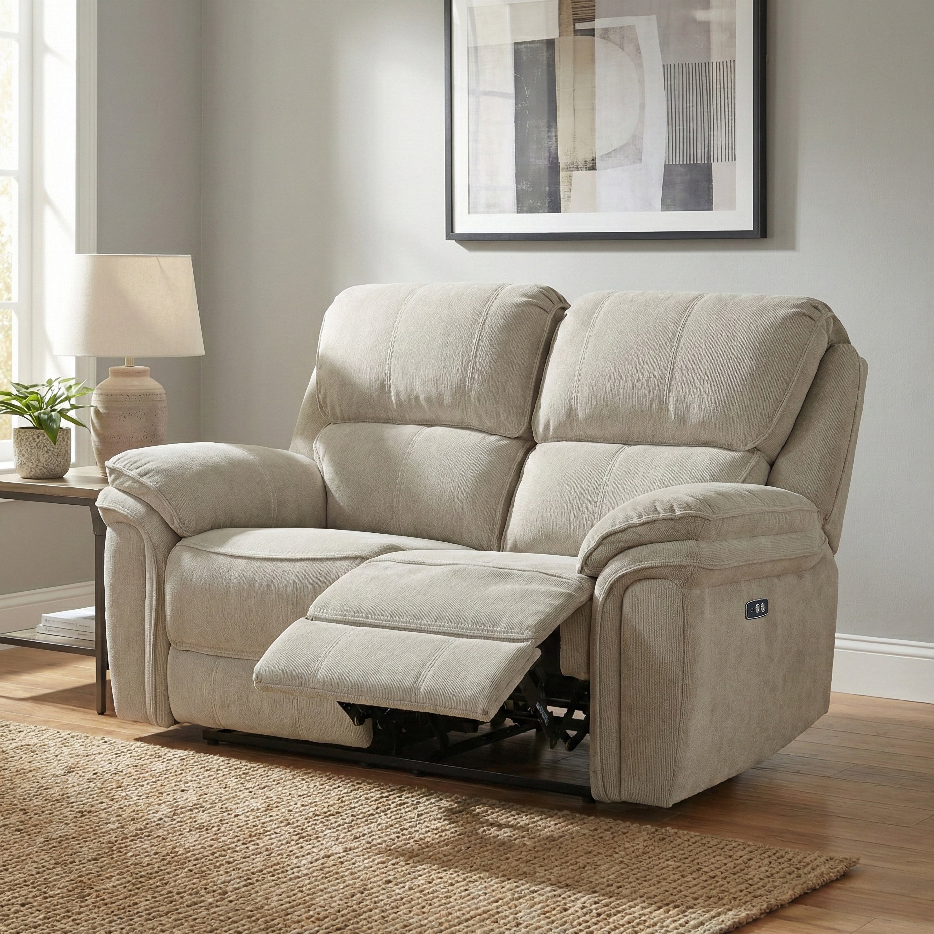 Westbury 2 Seater Electric Recliner Beige