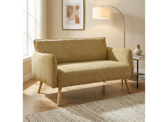 Piper 2 Seater Green Fabric