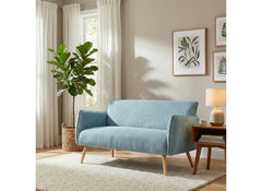 Piper 2 Seater Teal Fabric