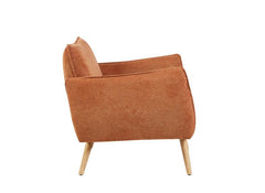 Piper Chair Rust Fabric