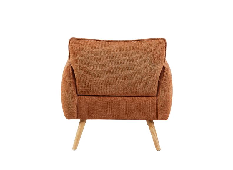 Piper Chair Rust Fabric