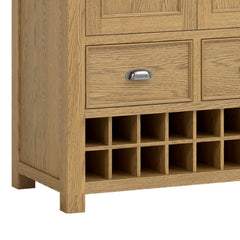 Dorchester Oak Double Larder Unit