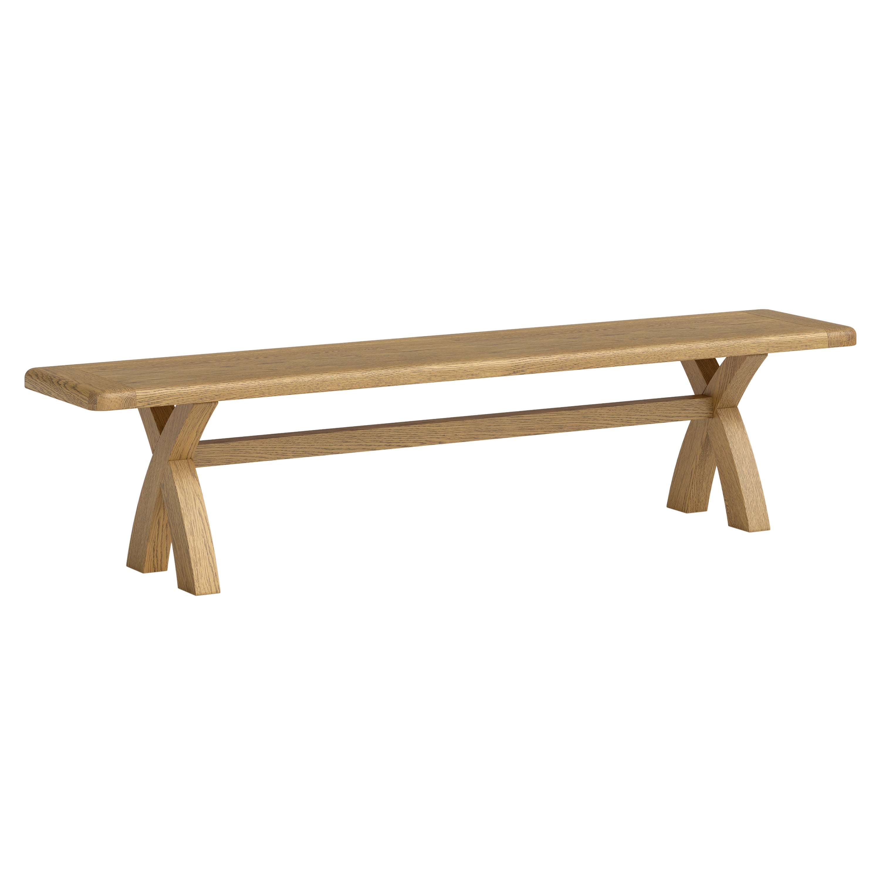 Dorchester Oak 200cm Dining Bench