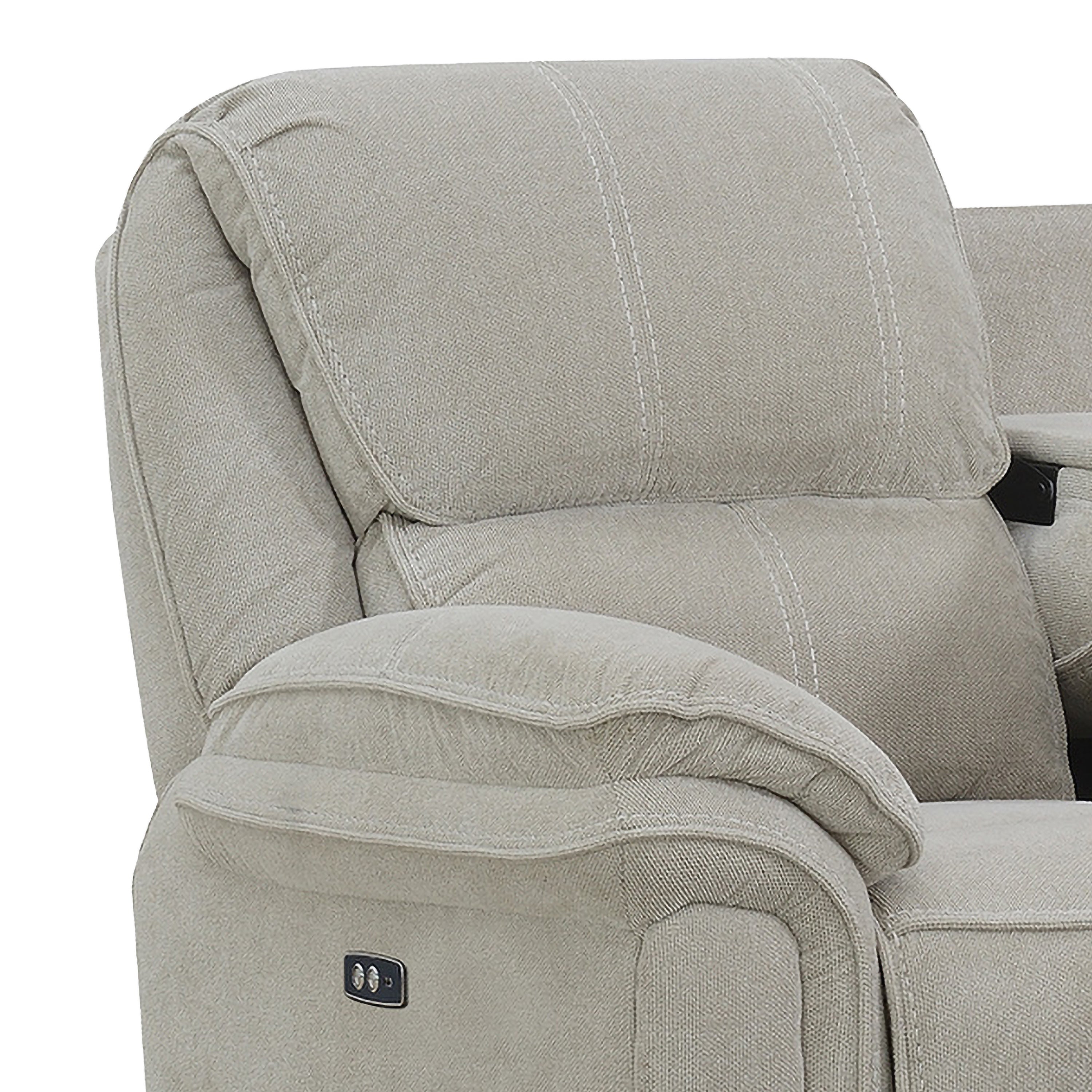 Westbury Electric Reclining 3+1+1 Suite Beige