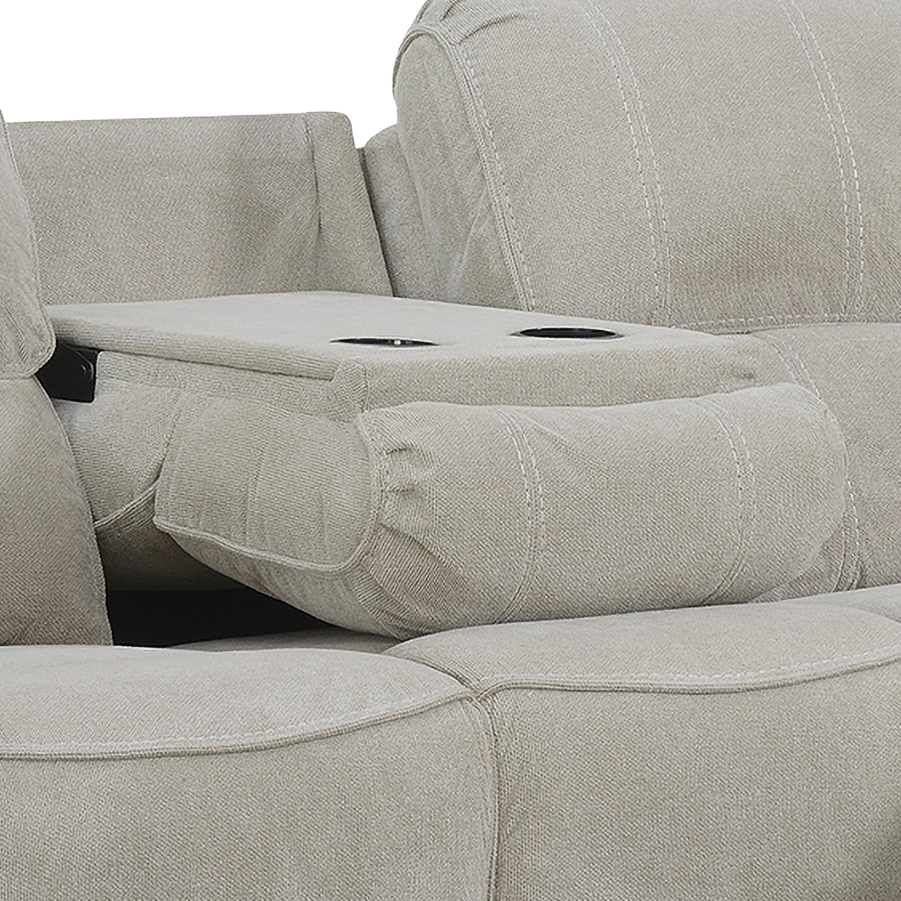 Westbury Electric Reclining 3+1+1 Suite Beige