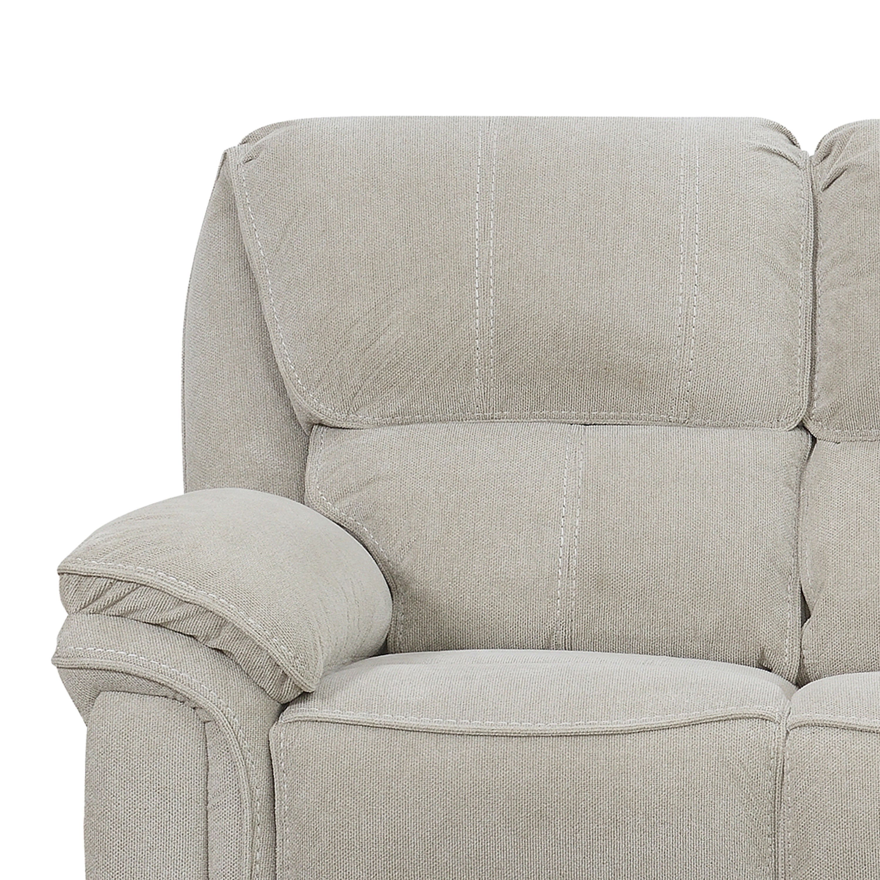 Westbury Manual Reclining 3+2 Suite Beige