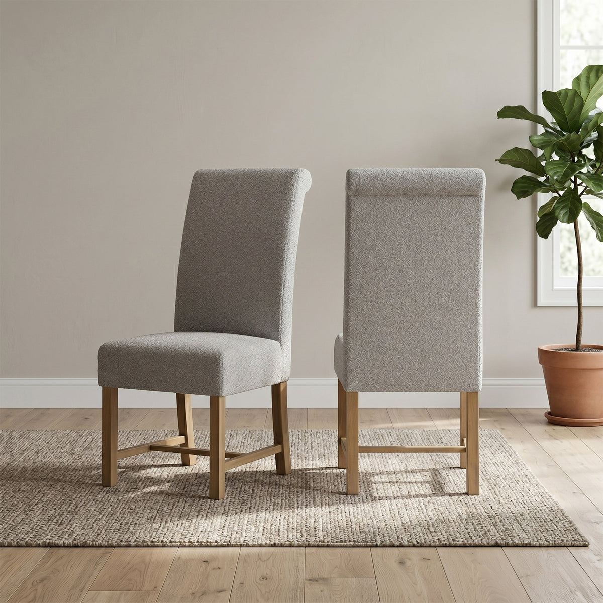 Chateau Dining Chair Grey (Set of 2)