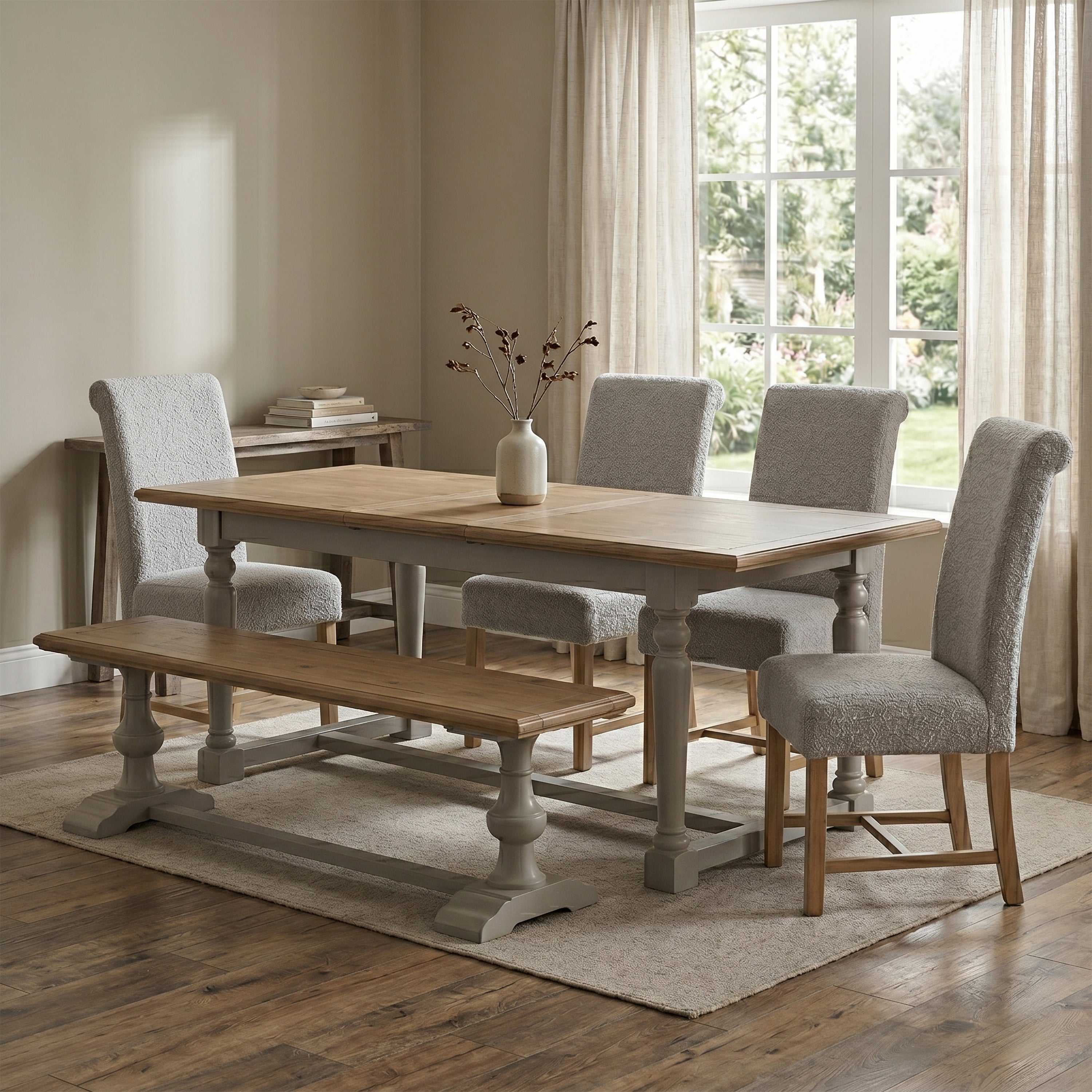 Chateau Dining Chair Grey (Set of 2)