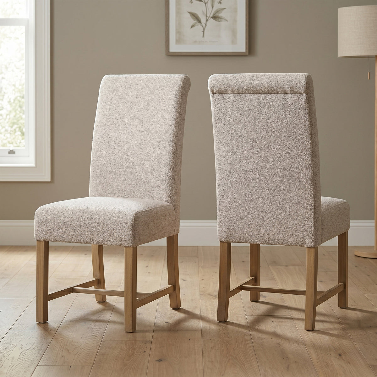 Chateau Dining Chair Beige (Set of 2)