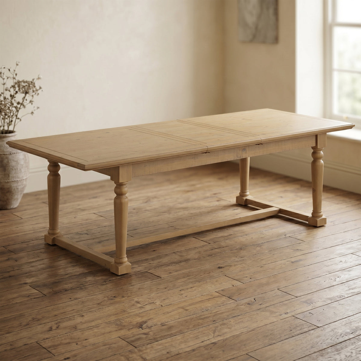 Chateau Rustic Rectangular Extending Dining Table 200/250cm