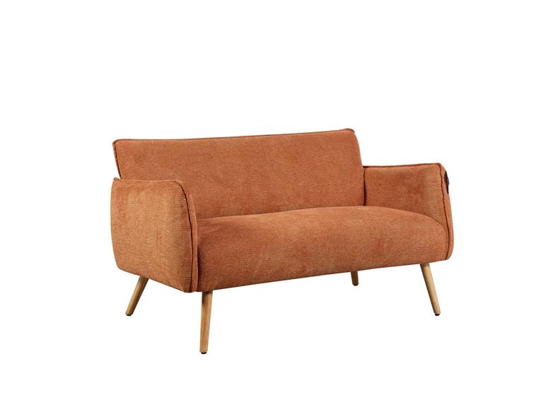 Piper 2+1+1 Rust Fabric