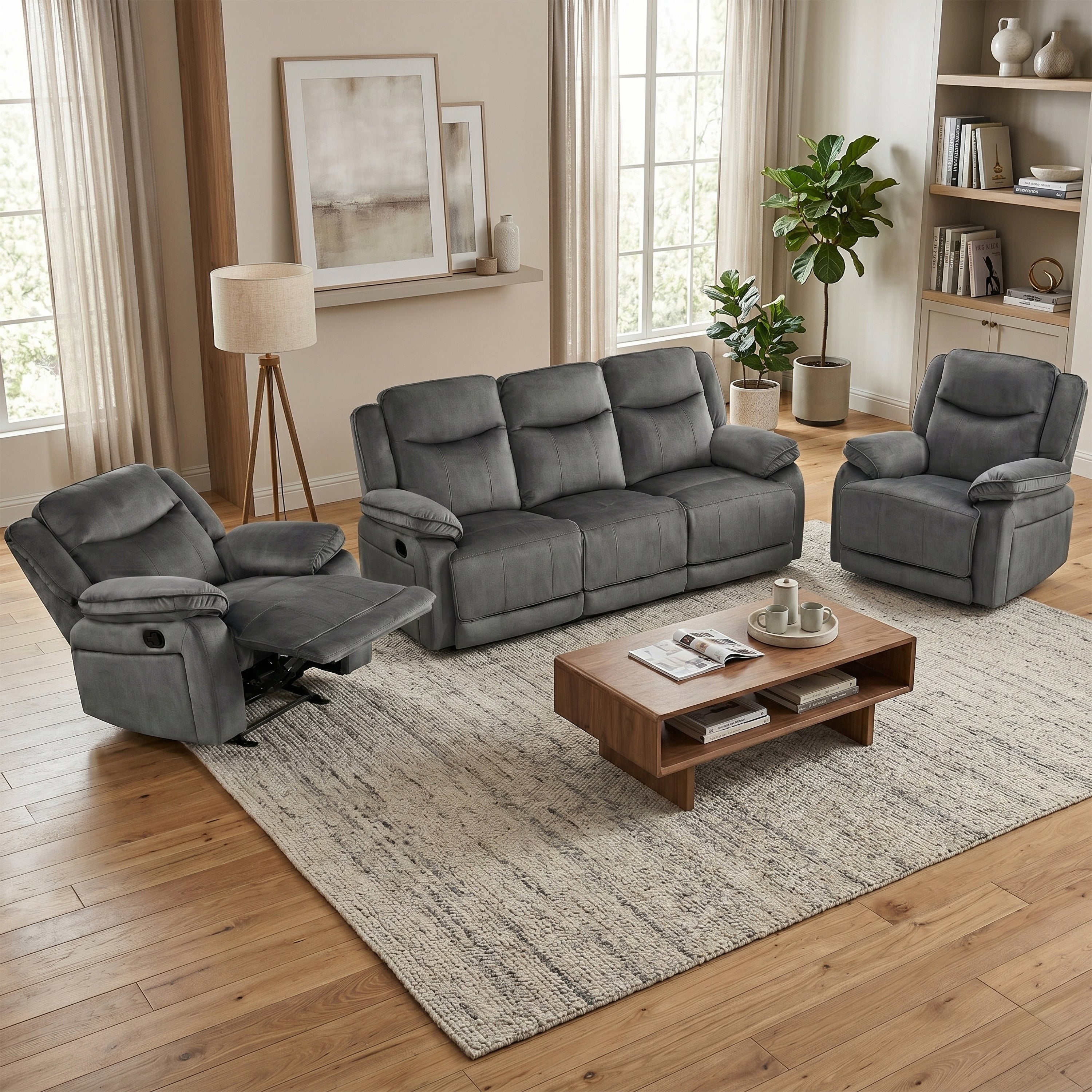 Clayton Manual Recliner Sofa Collection