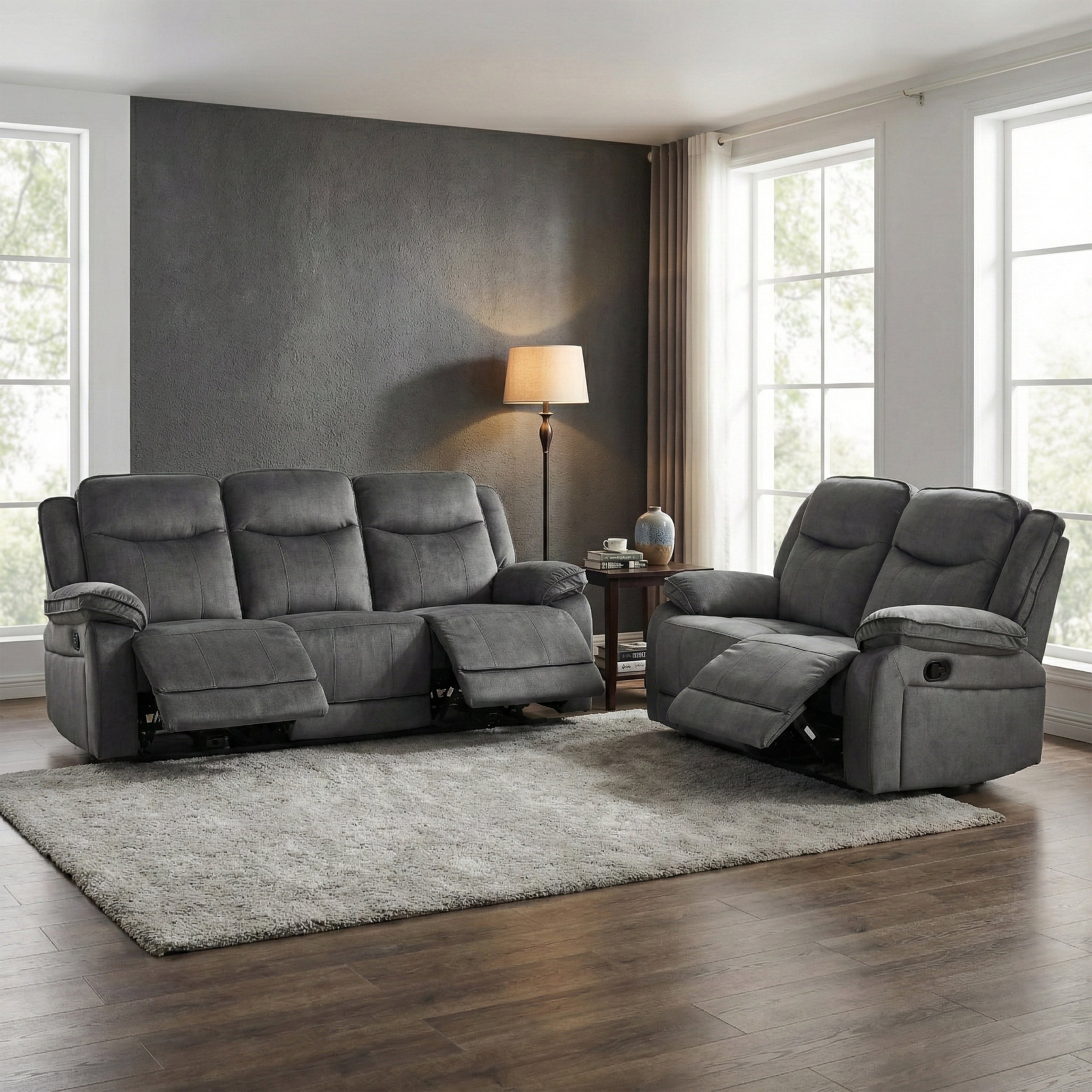 Clayton Manual Recliner Sofa Collection