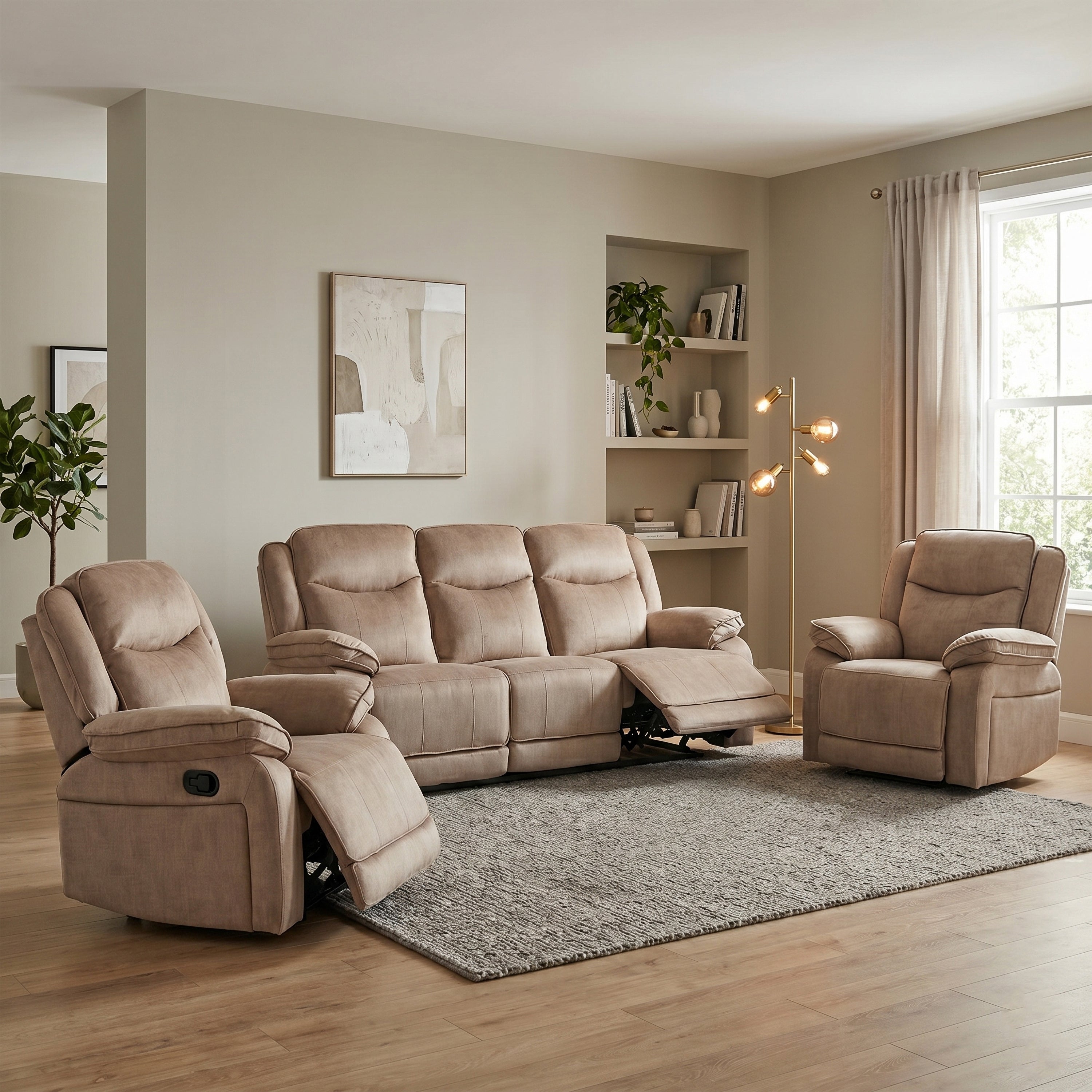 Clayton Manual Recliner Sofa Collection