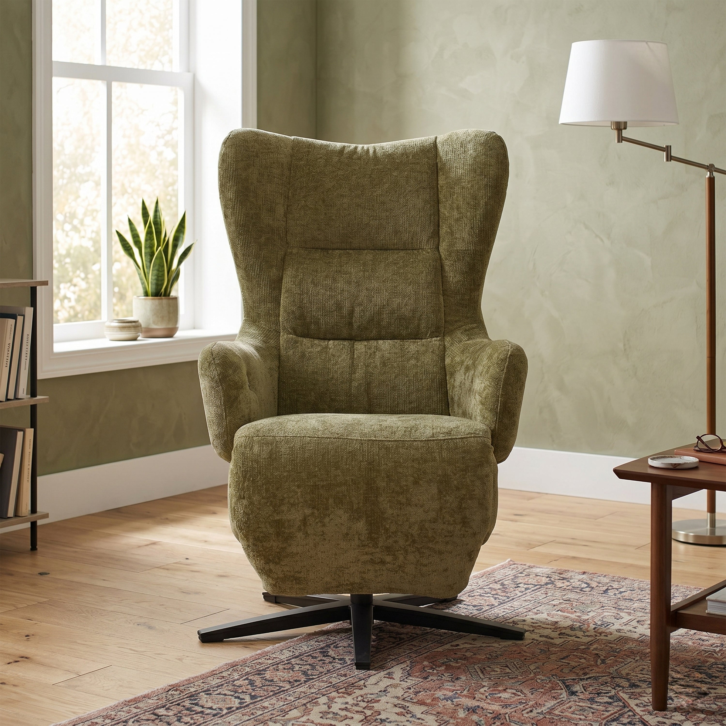 Elevate Lounge Chair Olive