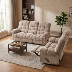 Cloud Recliner 3+2 Suite Beige