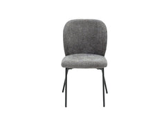 Faro Fabric Dining Chair – Dark Grey Fabric Dining Chair
