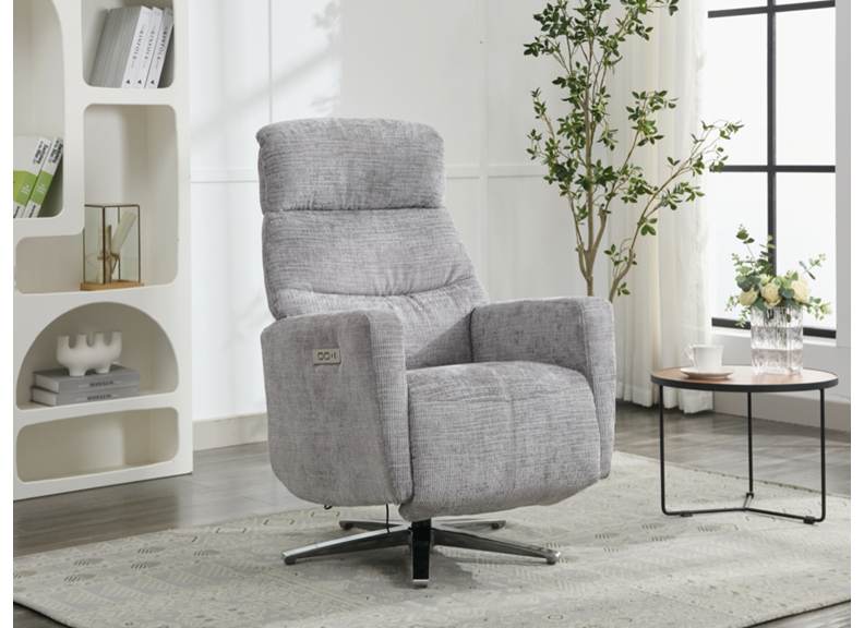Monique Powered Fabric TV Chairs