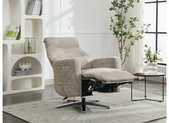 Monique Powered Fabric TV Chairs