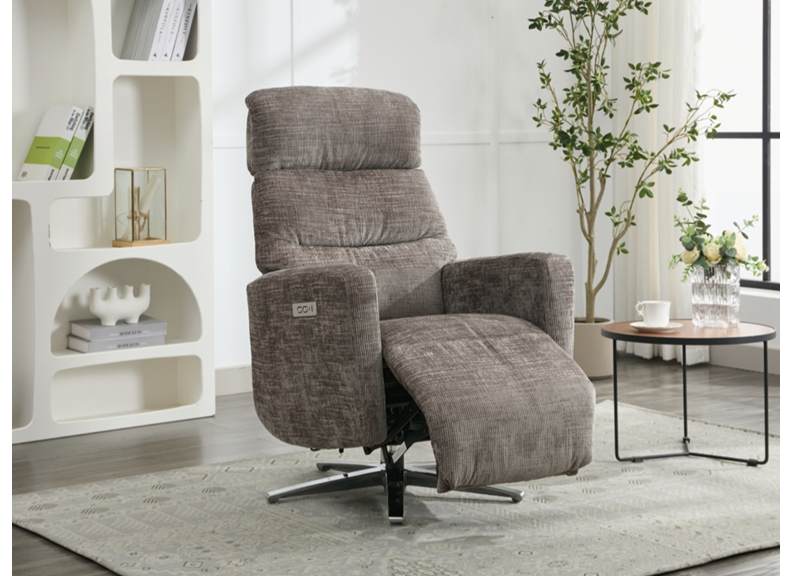 Monique Powered Fabric TV Chairs